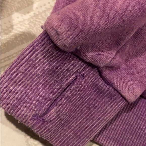 Butter Purple Pocket Hoodie Sparkle Backpack - Picture 8 of 8